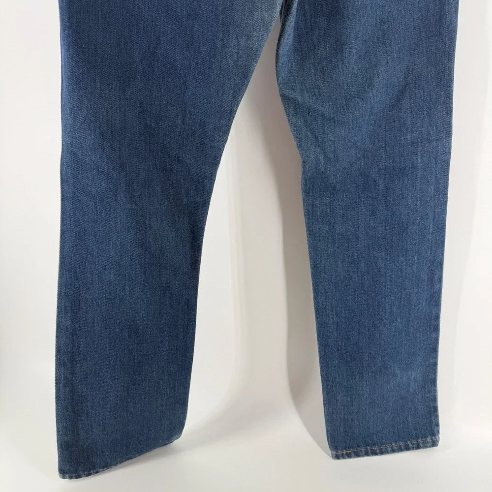 Vintage Levis 519 Orange Tab Jeans Mens 32x32 Made in USA Blue Denim‎ 40519-0916